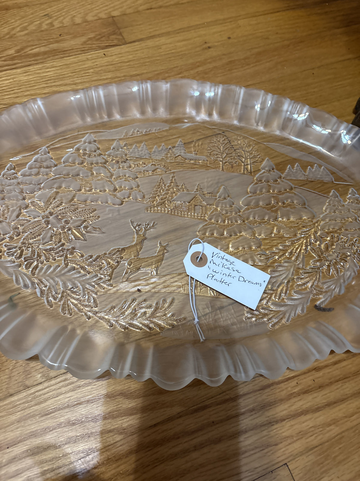 Mikasa Winter dreams platter