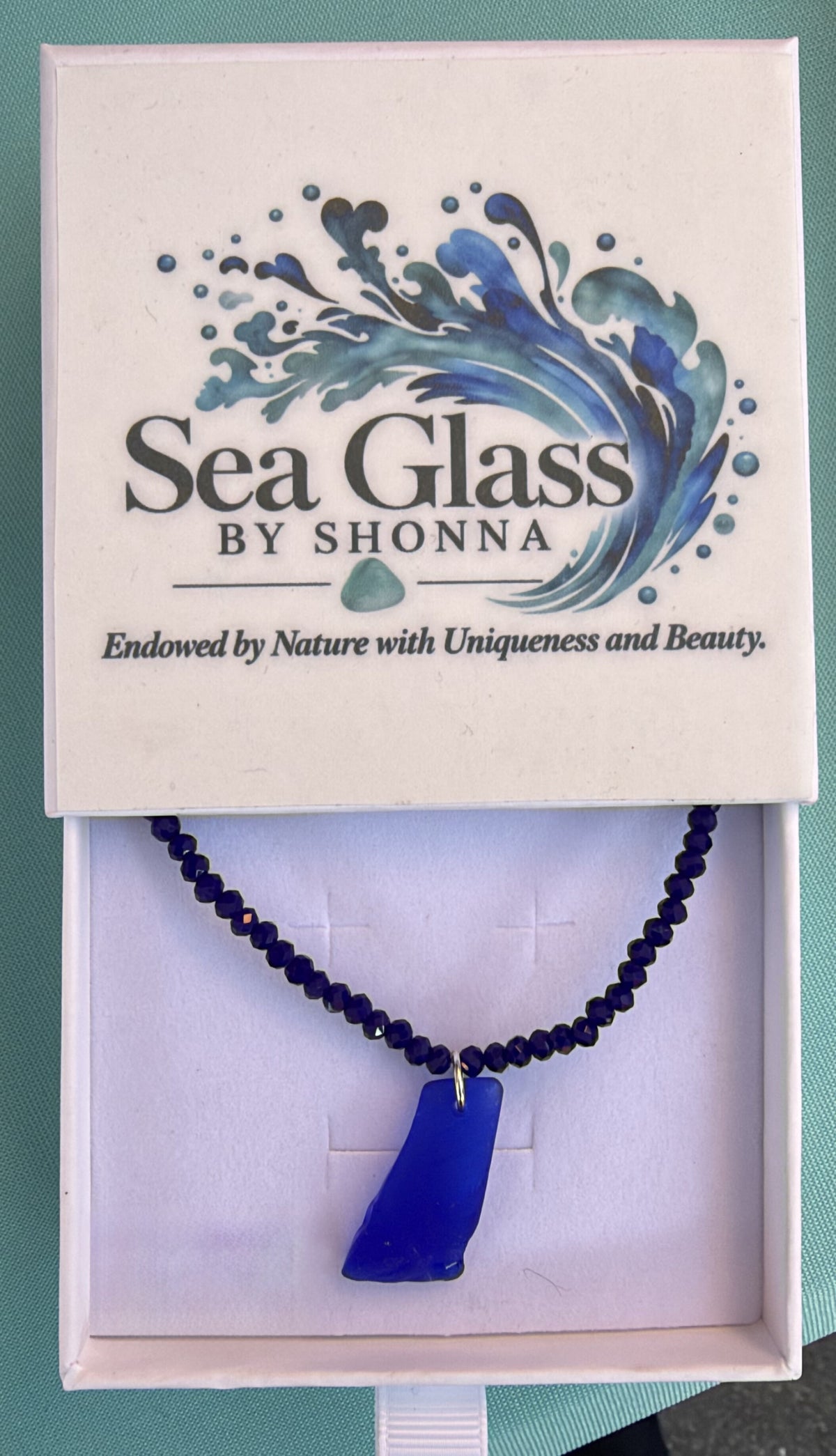 16-18” Ocean After Dark, Beaded