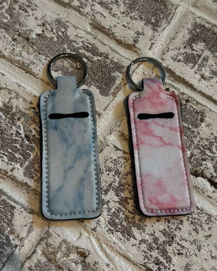 Chapstick Holder Keychain