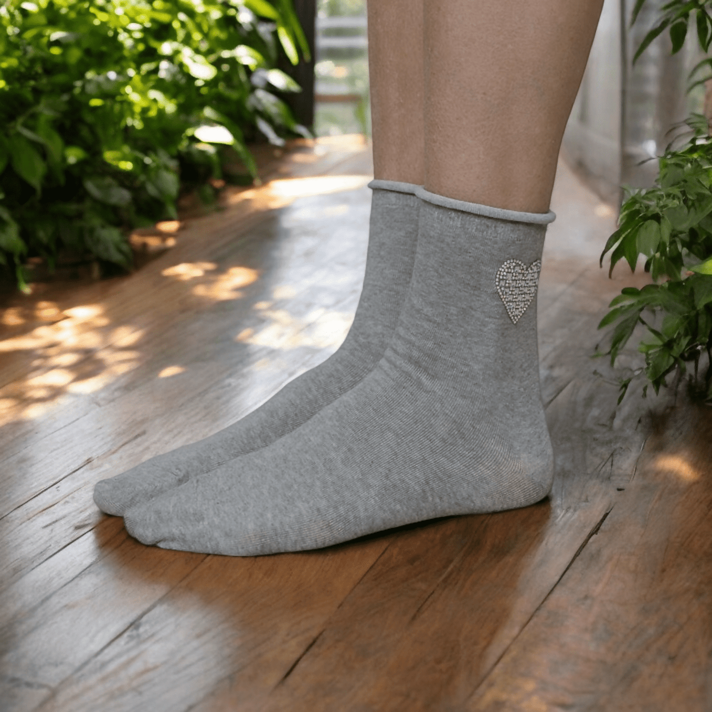 Heart Socks Life is Socks Gift for Her