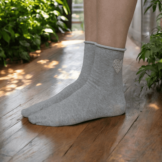 Heart Socks Life is Socks Gift for Her