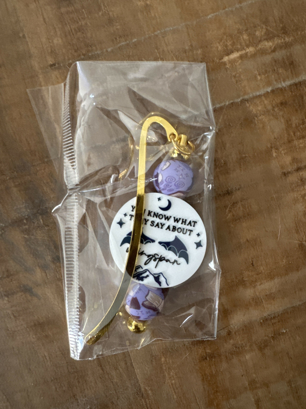 Bookish Beaded Bookmark