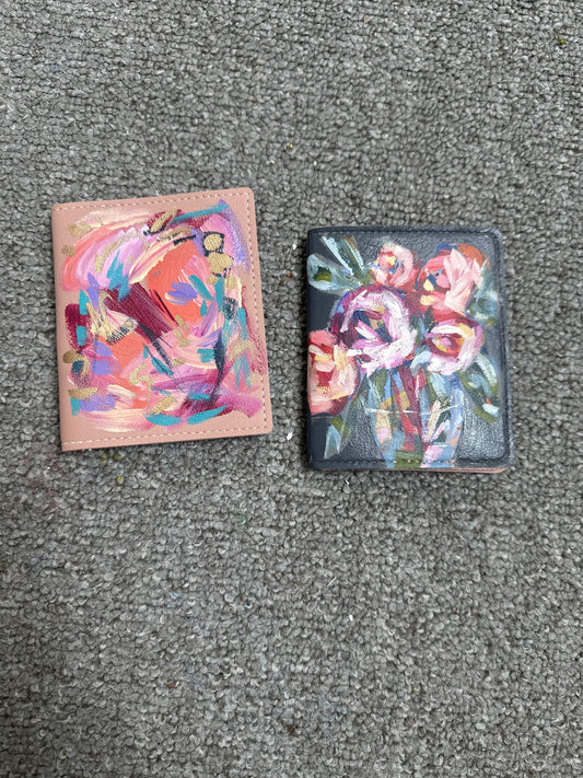 Pierce Paints hand painted wallet