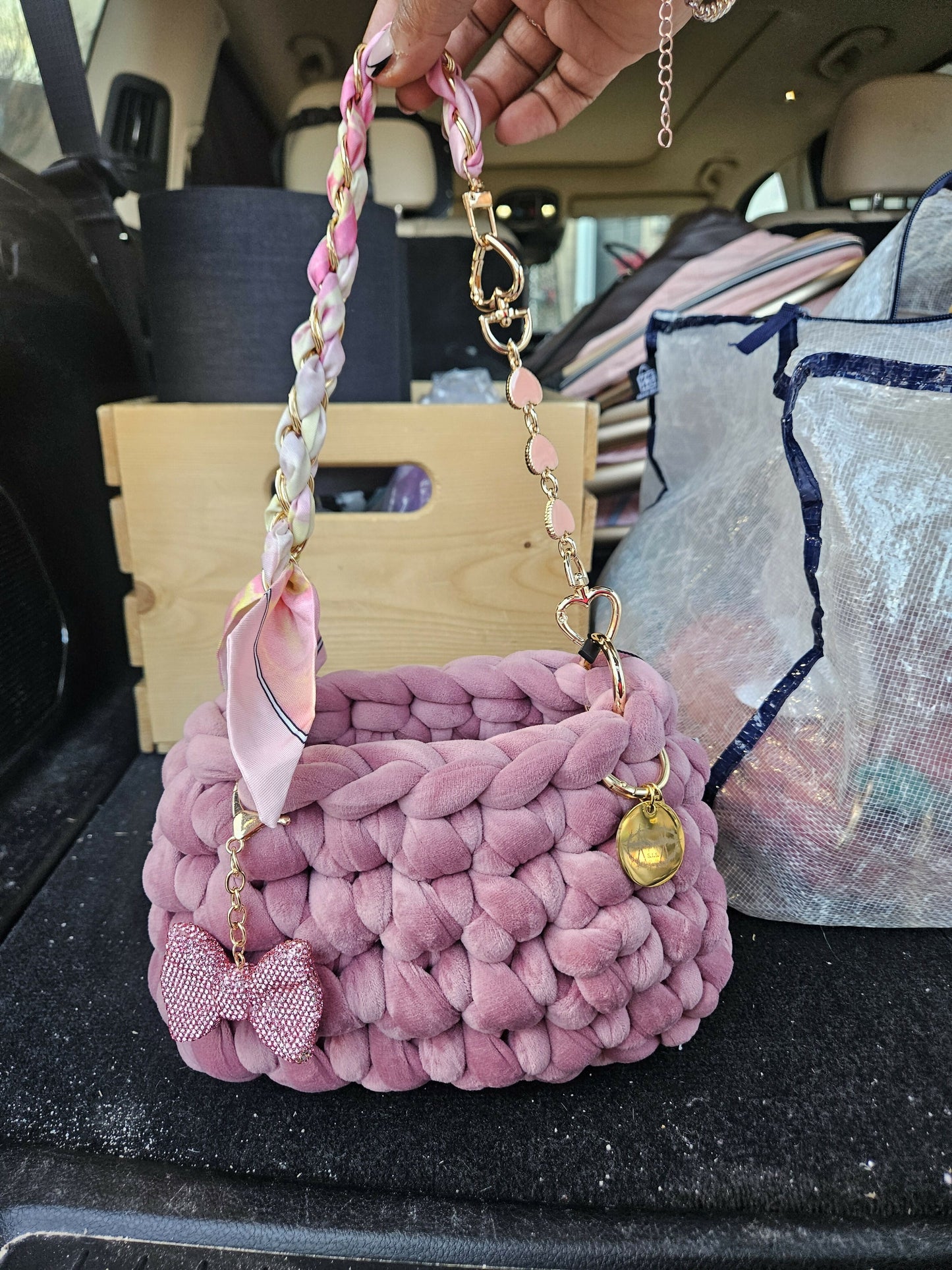 Pink Tier 3 Purse