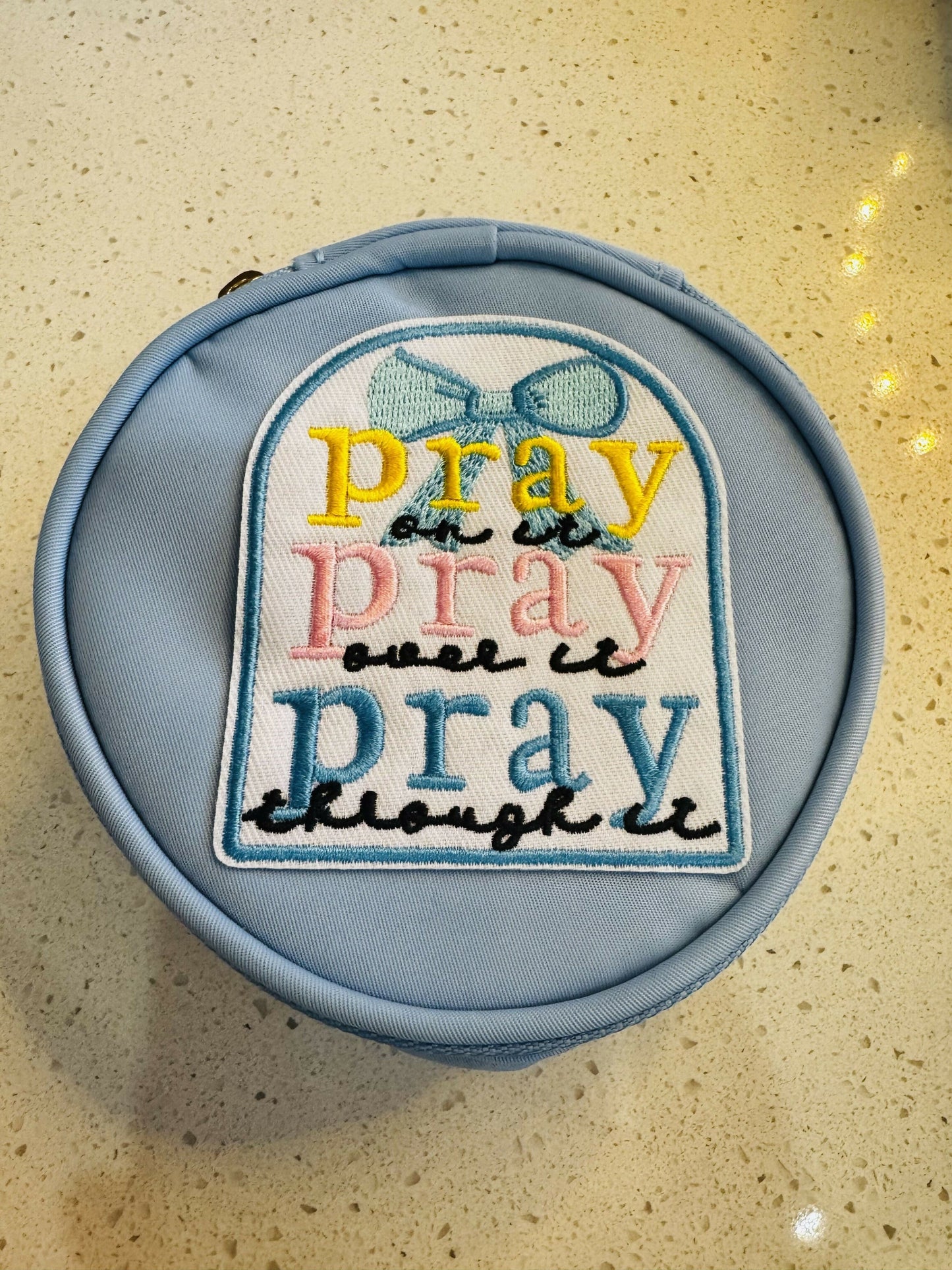 Blue Pray Trinket Case