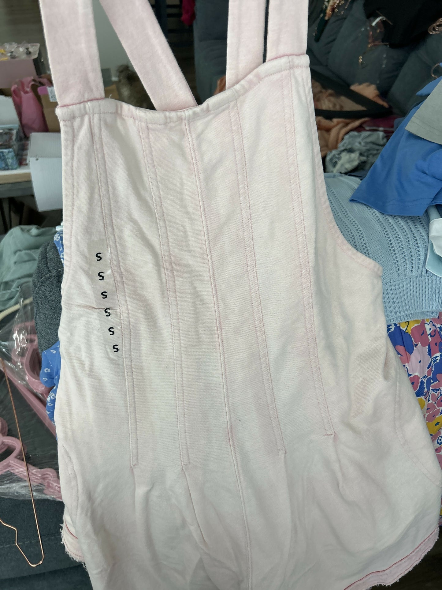 Pink simply southern rompers
