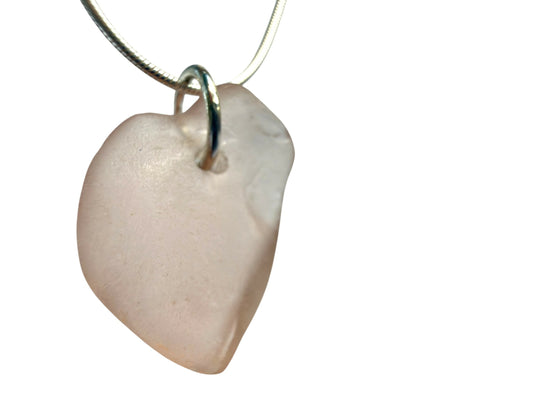 Rare Peach Heart .925