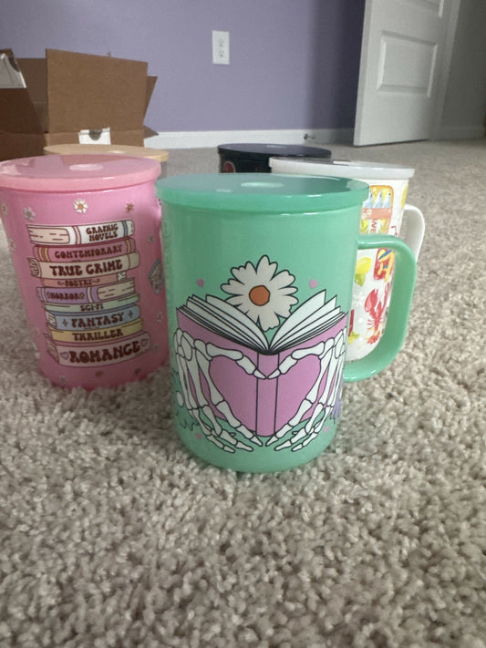 Bookish Glass Mug