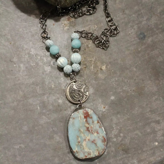 Stone Drop Baby Blue