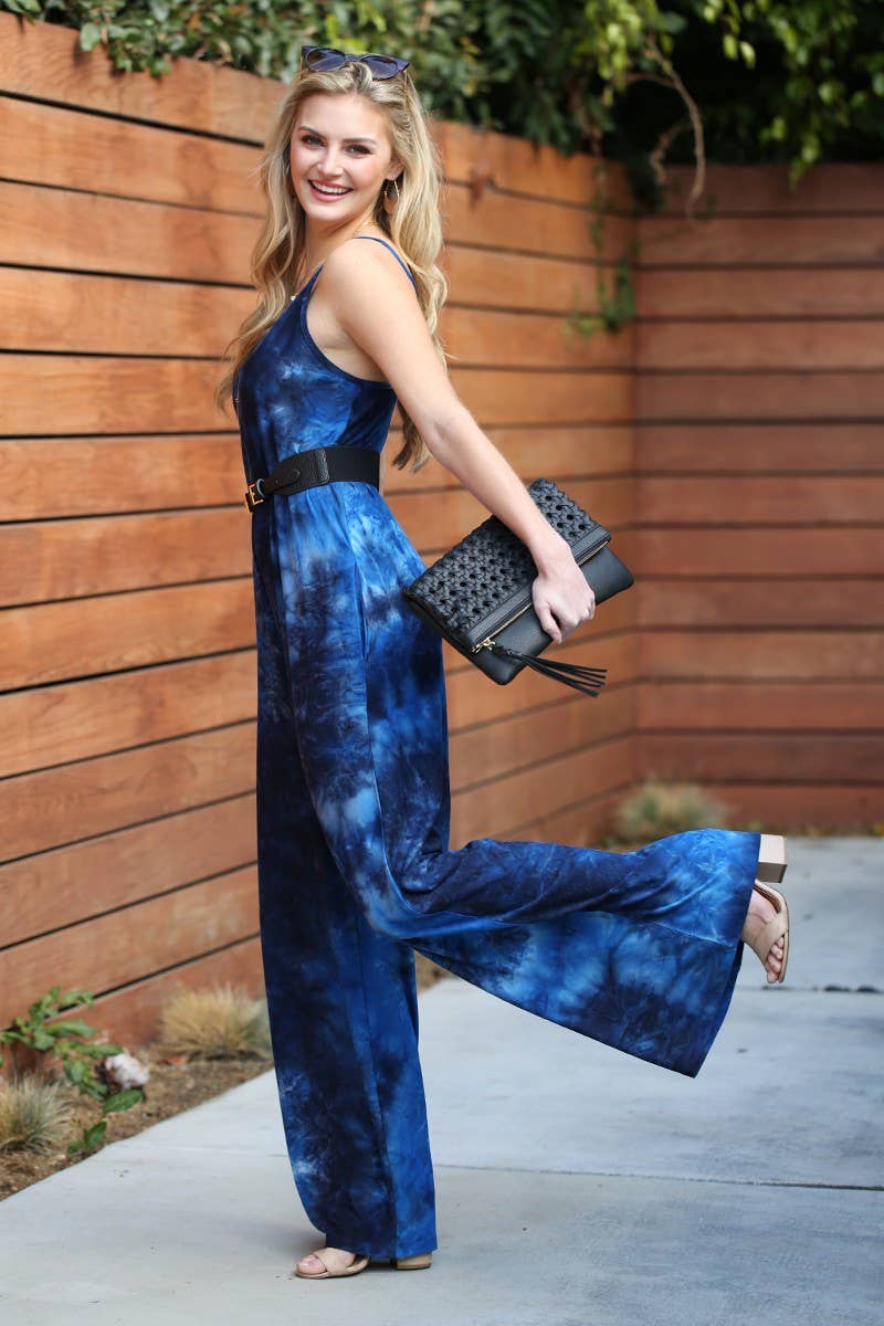 CWDMD810_LOOSE FIT SPAGHETTI STRAP POCKET JUMPSUIT