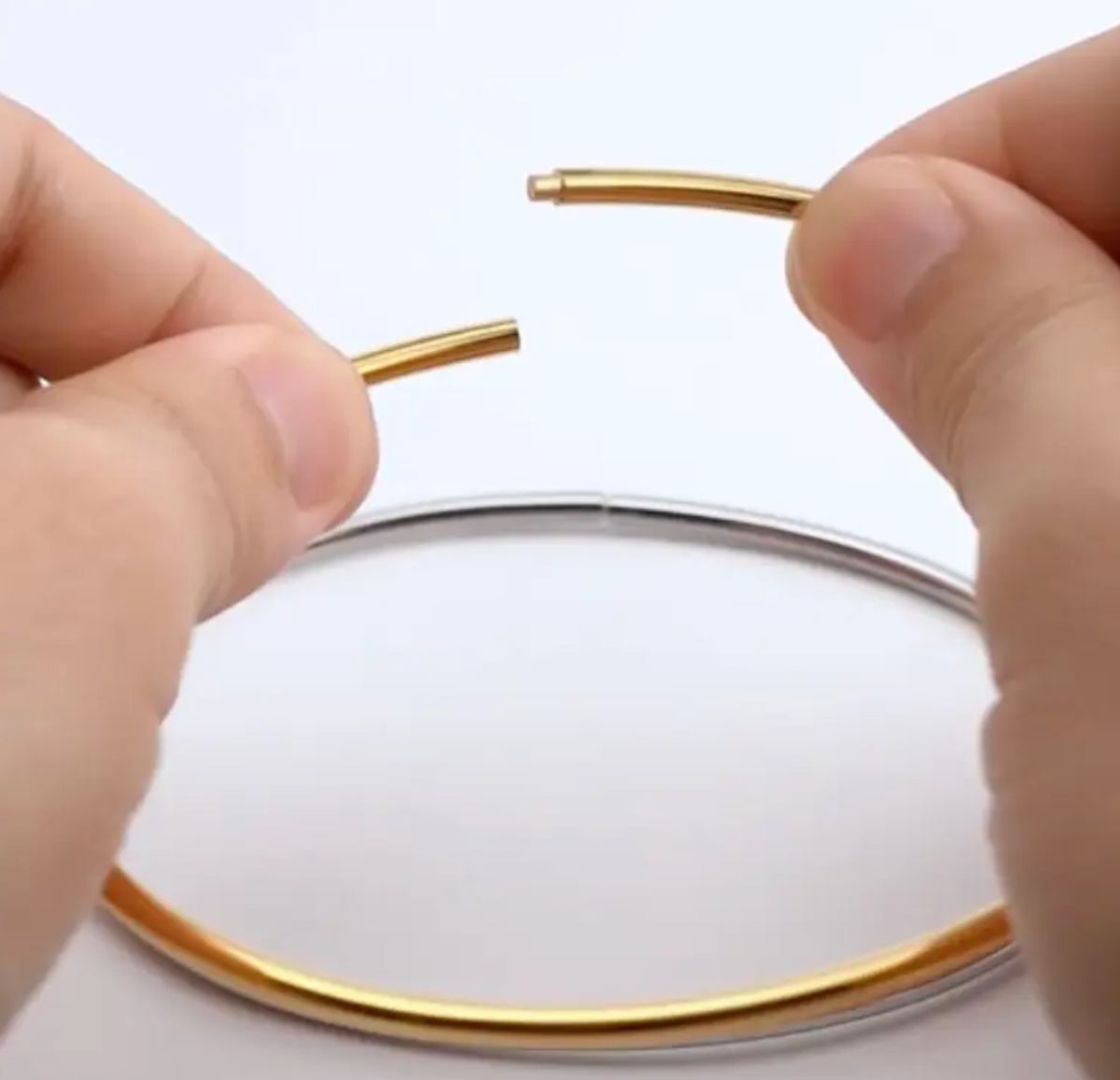 Shaye Bangle -Waterproof PVD- flexible -18K gold or rhodium