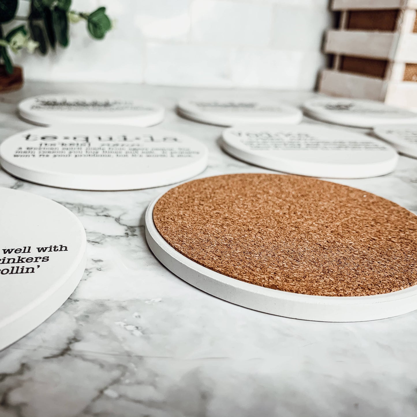 Funny Coaster Gift Sets, Humor Drink Dictionary Definitions
