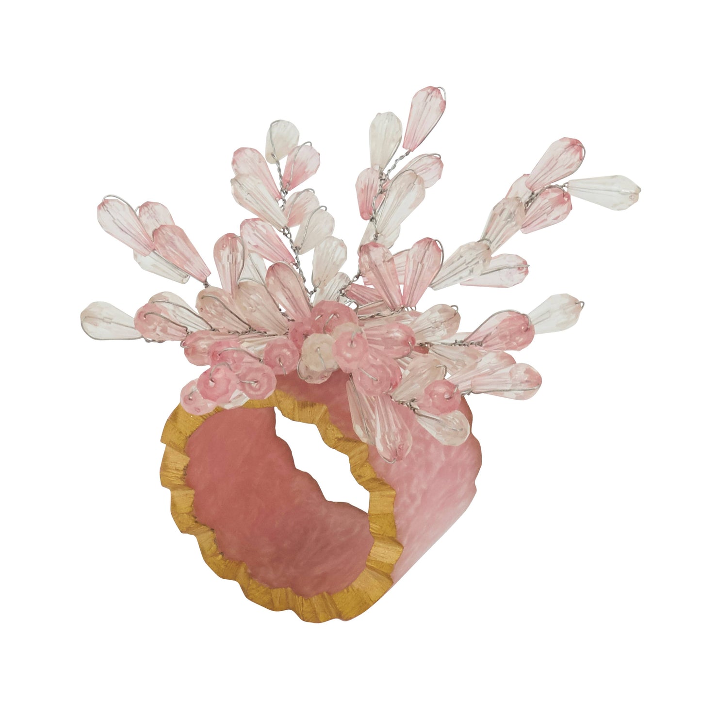 Beaded Bliss Resin Napkin Ring