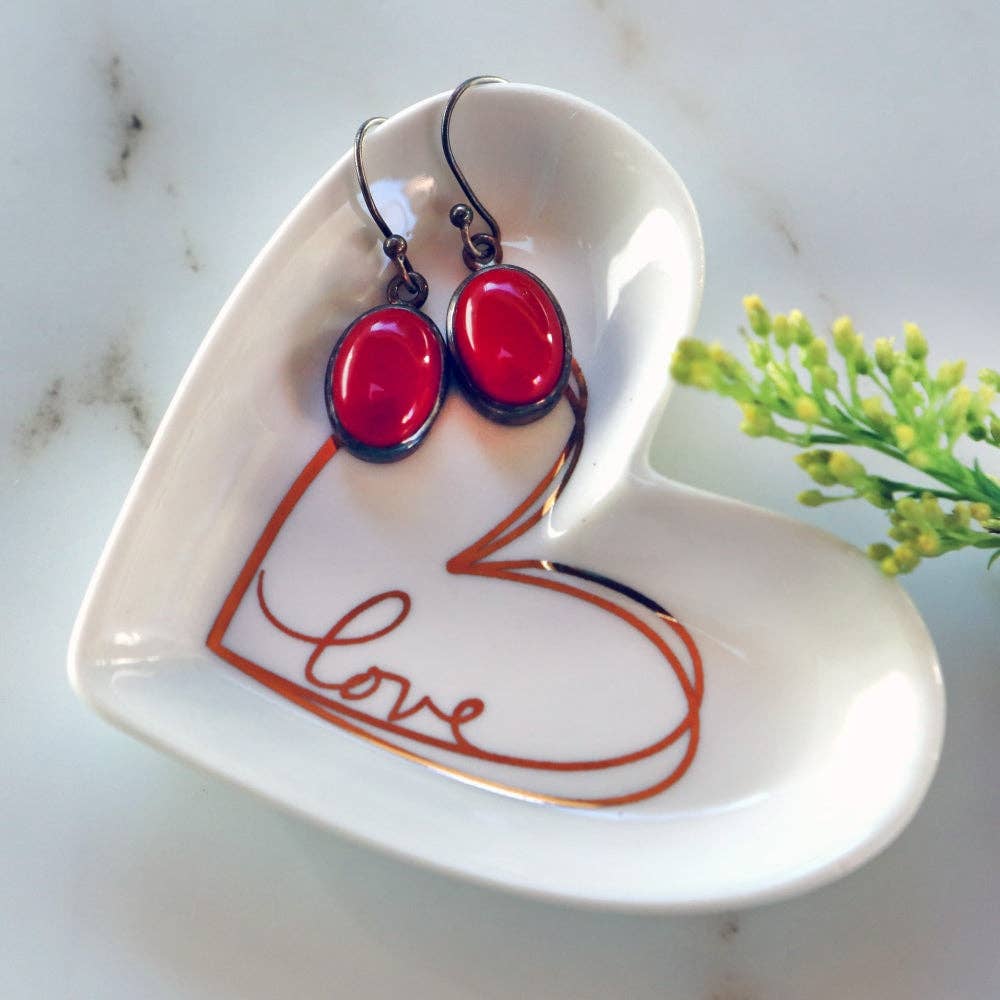 Heart Shaped Trinket Dish - Small
