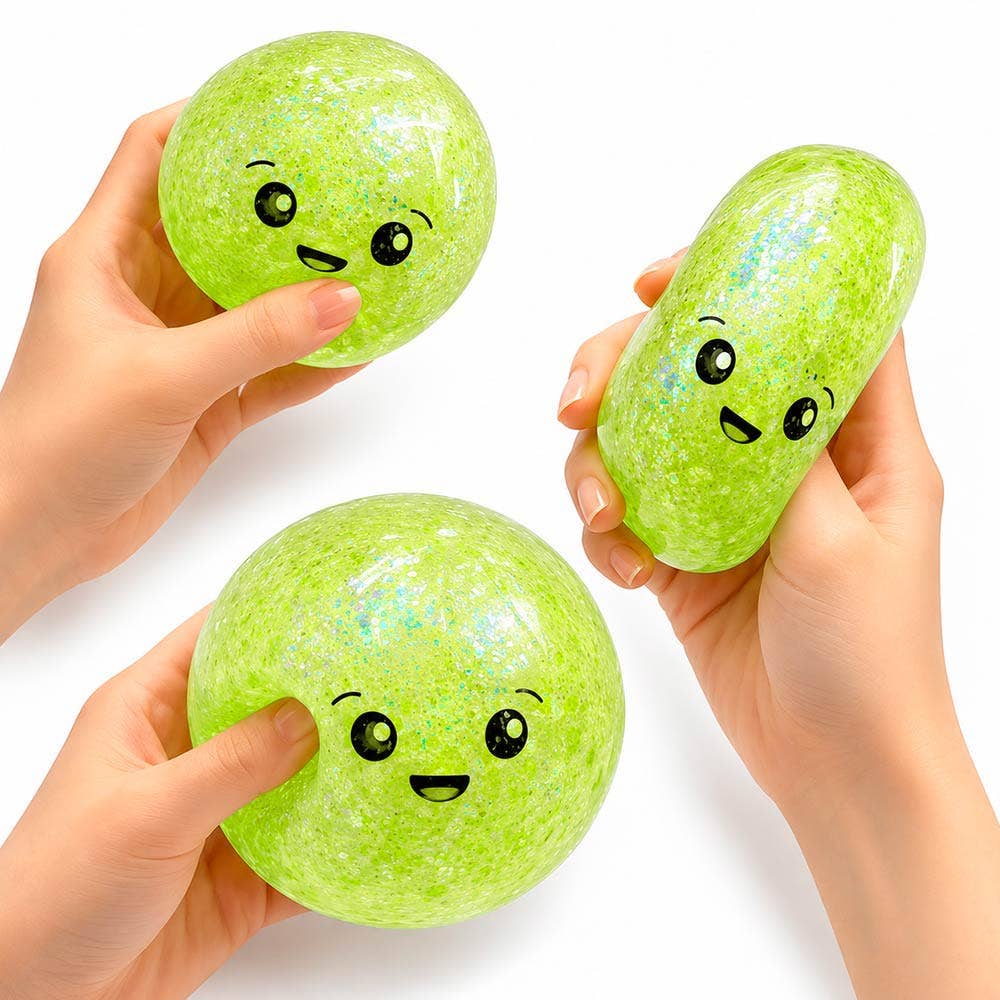 12PCS - Light Up Bao Bun Dumpling Squeeze Stress Relief Toy