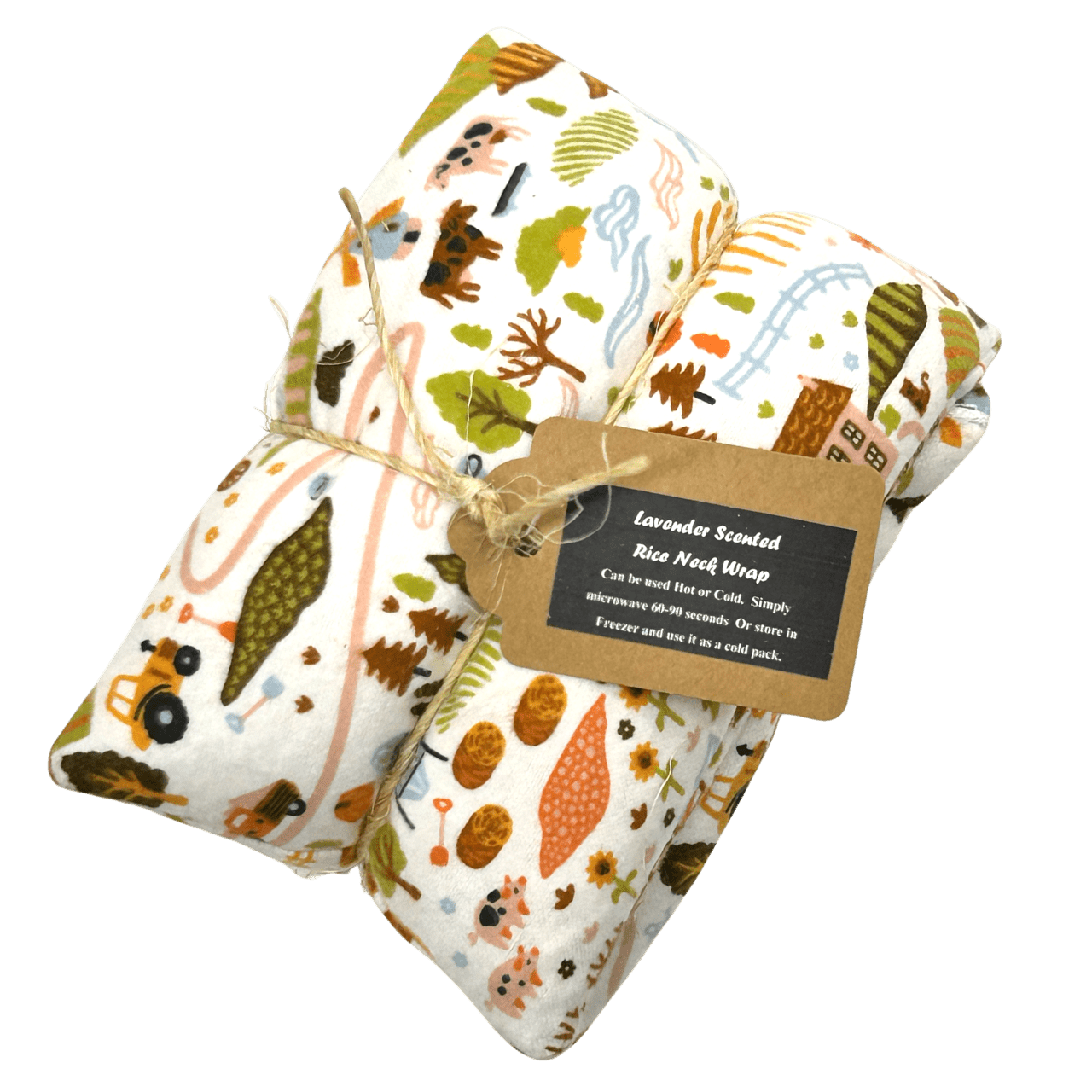 Lavender Scented Therapy Rice Neck Wraps