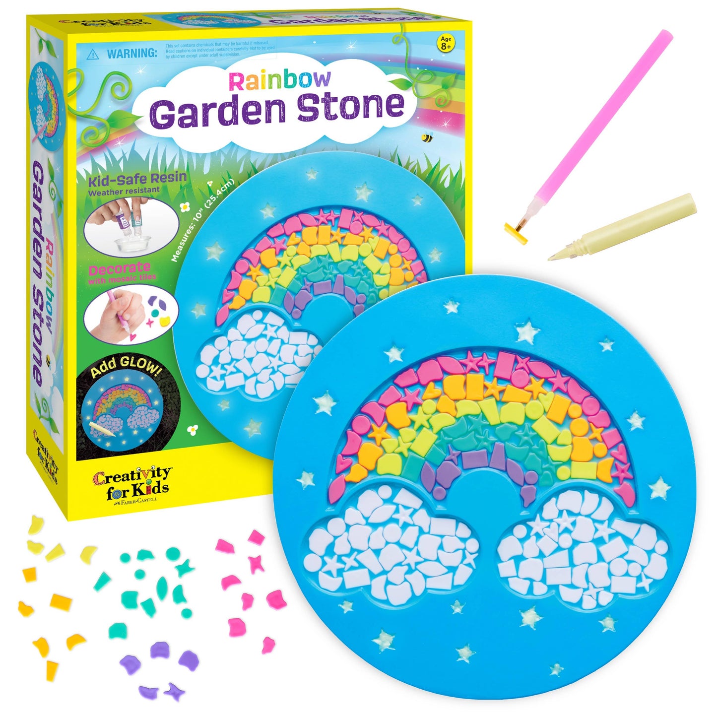 Make a Garden Stone - DIY Resin Craft Kit for Kids