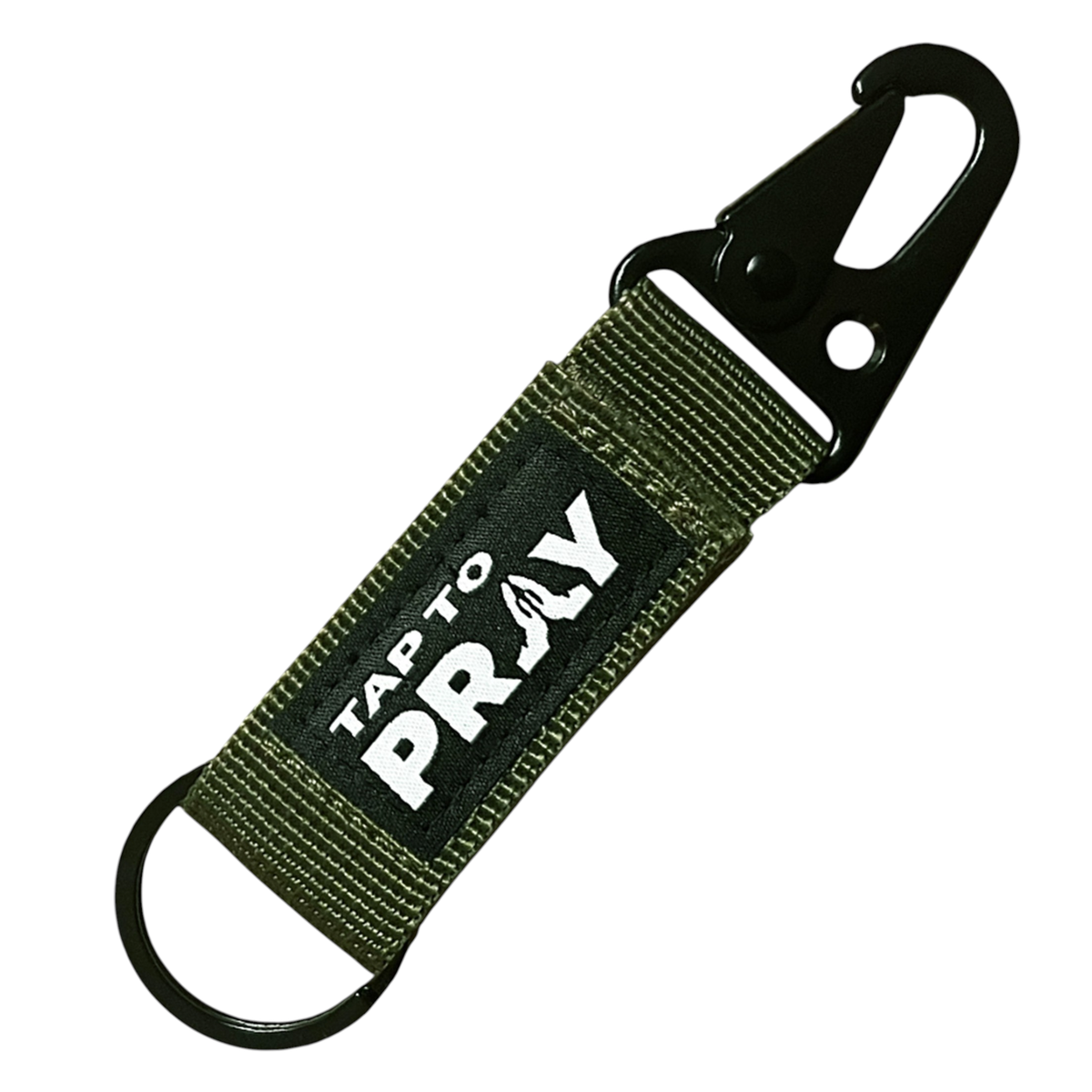 Tap To Pray™ - Tactical Carabiner Keychain