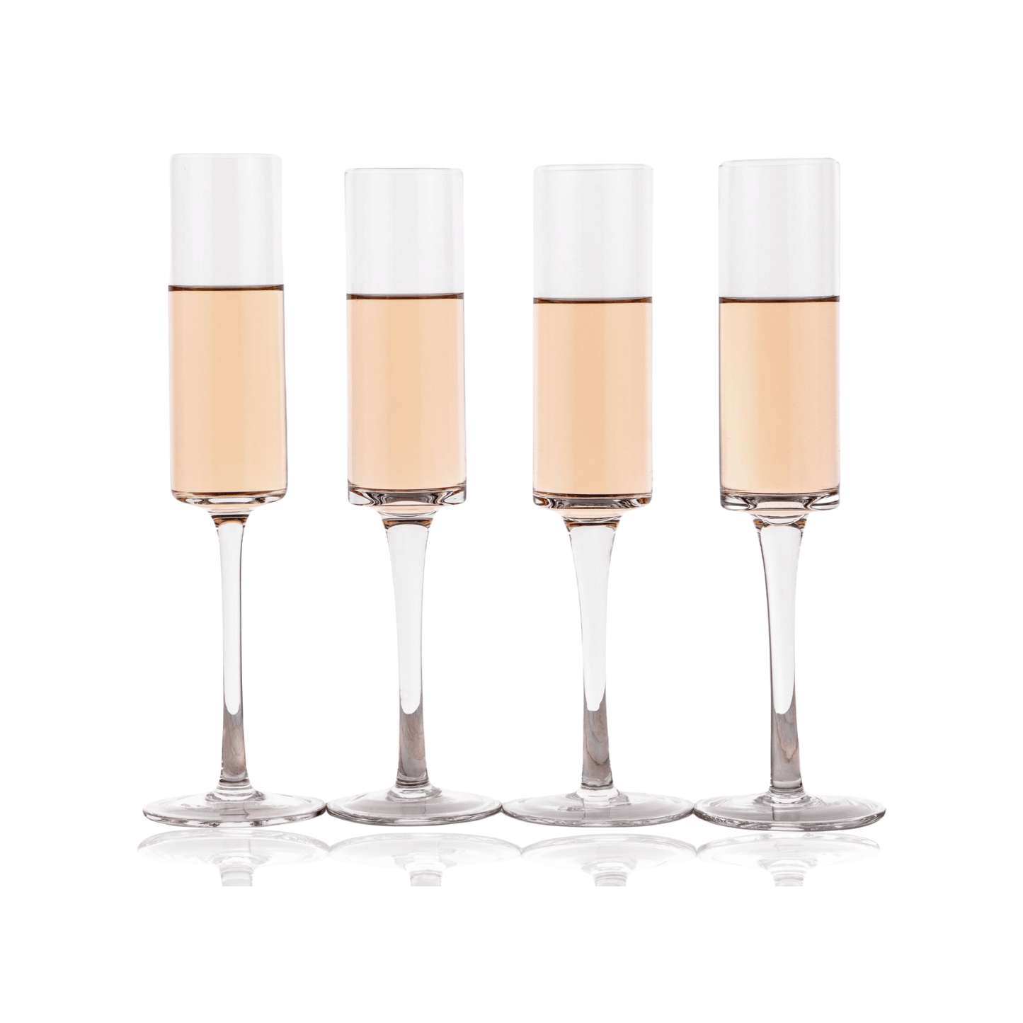 Champagne Flutes - Crystal Mimosa Glasses 6 oz (1pc)
