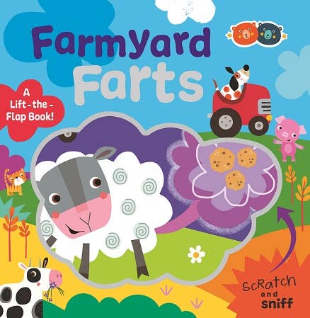 Farmyard Farts – Scratch and Sniff Book with REAL smells