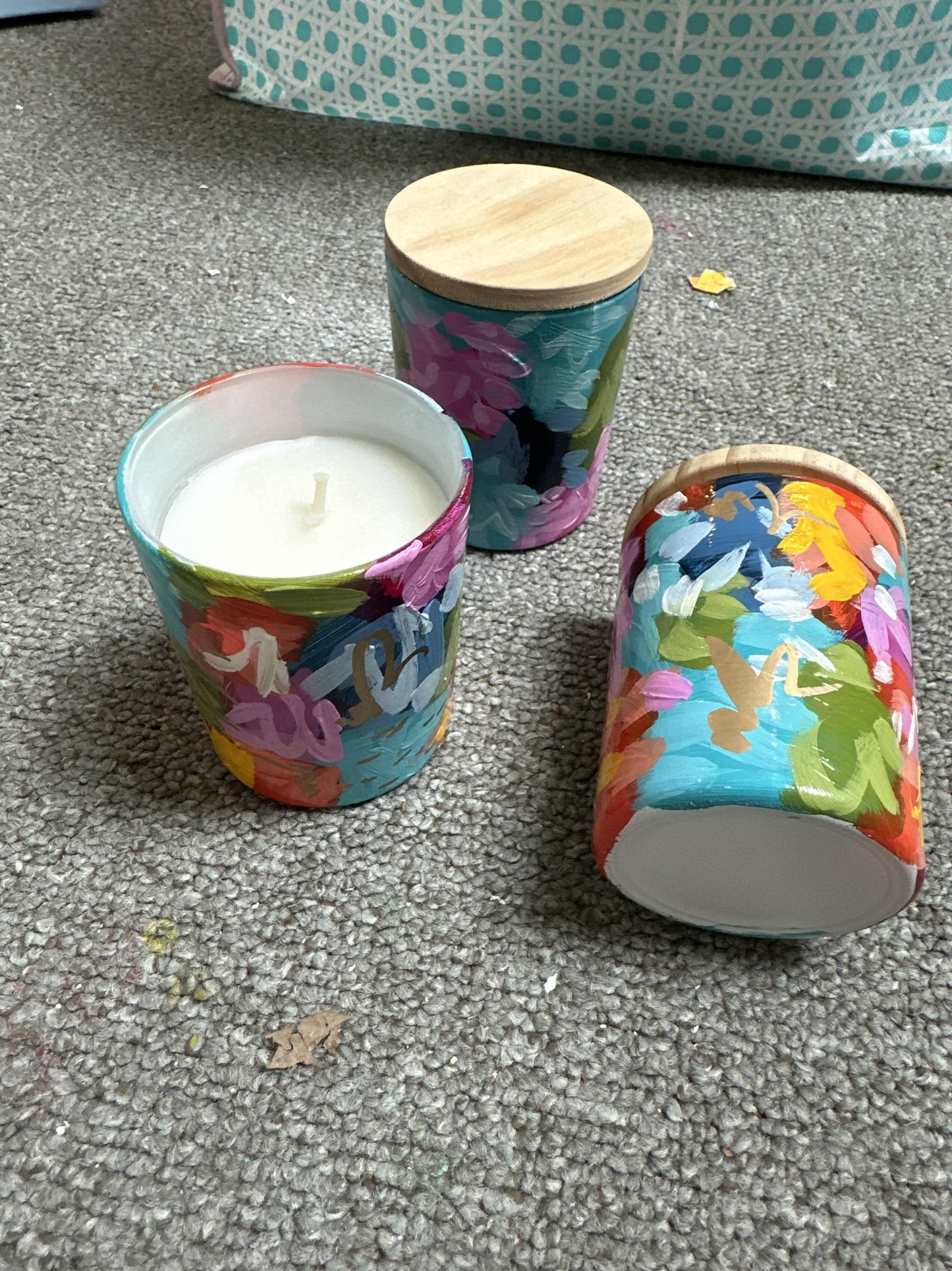 Pierce Paints candles