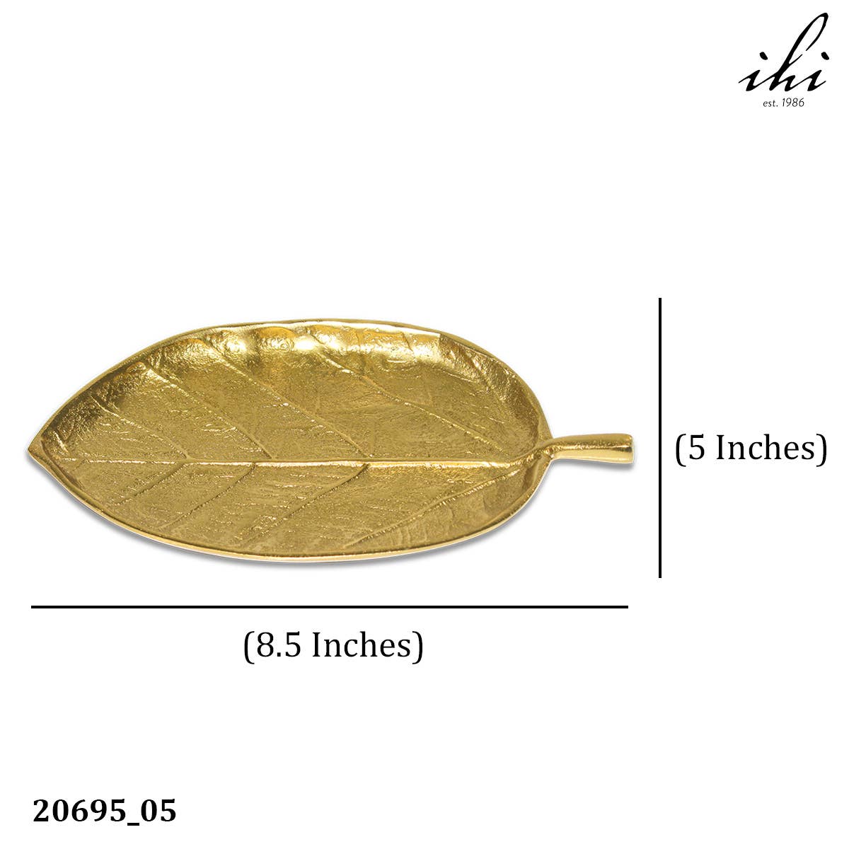 Leaf Plate 8"