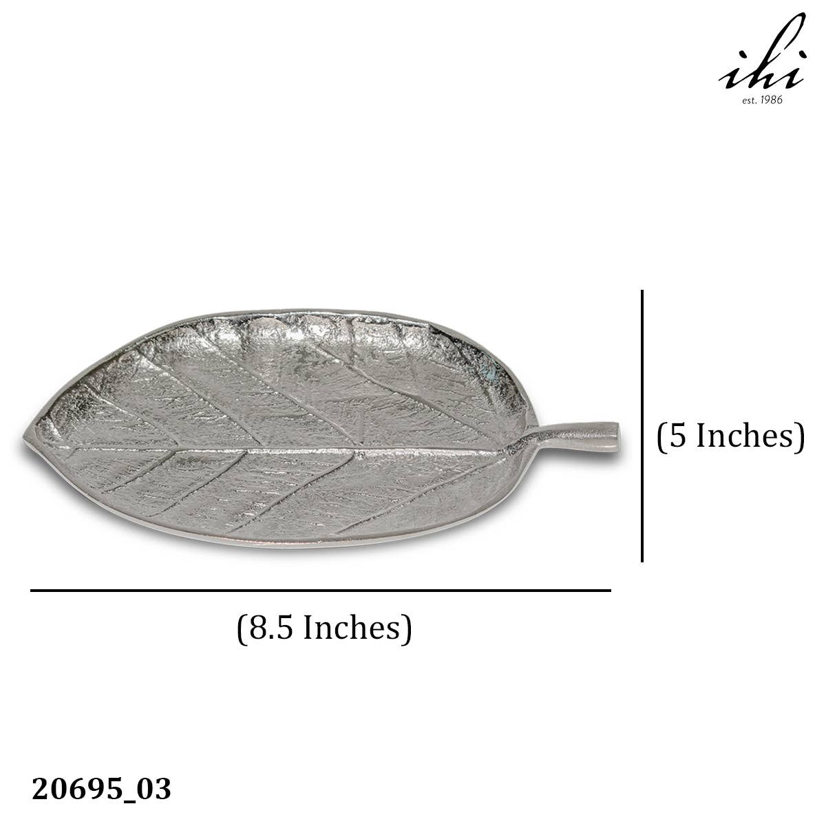 Leaf Plate 8"