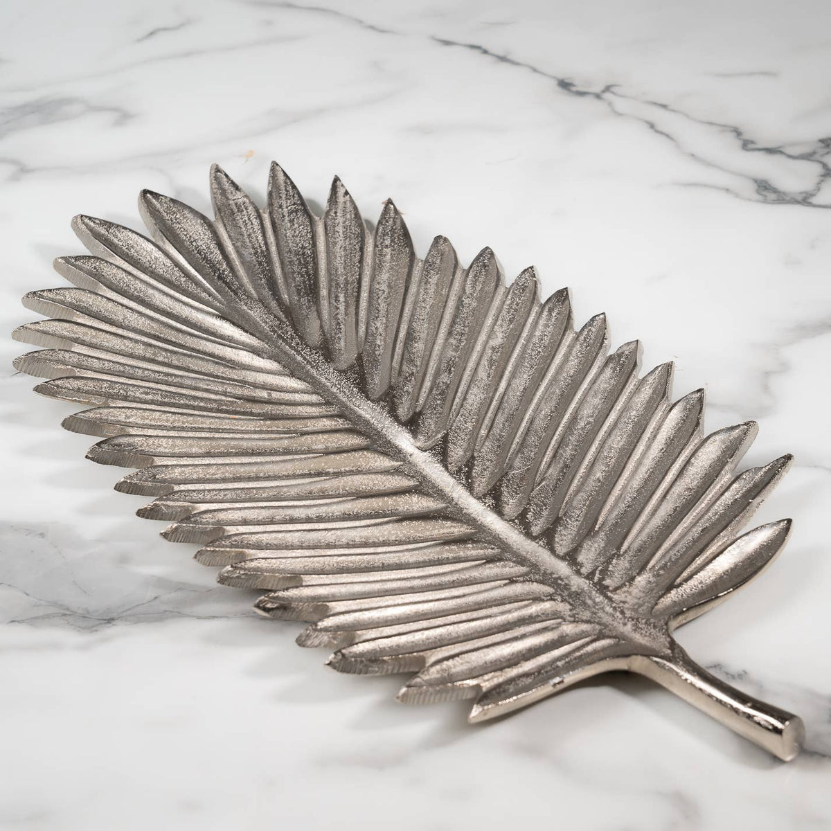 Tropical Leaf Aluminum Tray