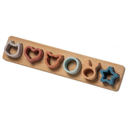 Simply Silicone Bamboo 6-piece Sorter
