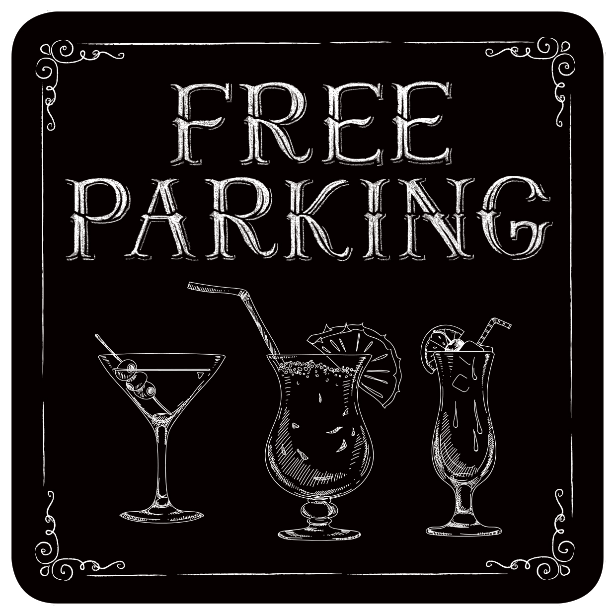 This Drink's on Me Coasters (Set of 8)