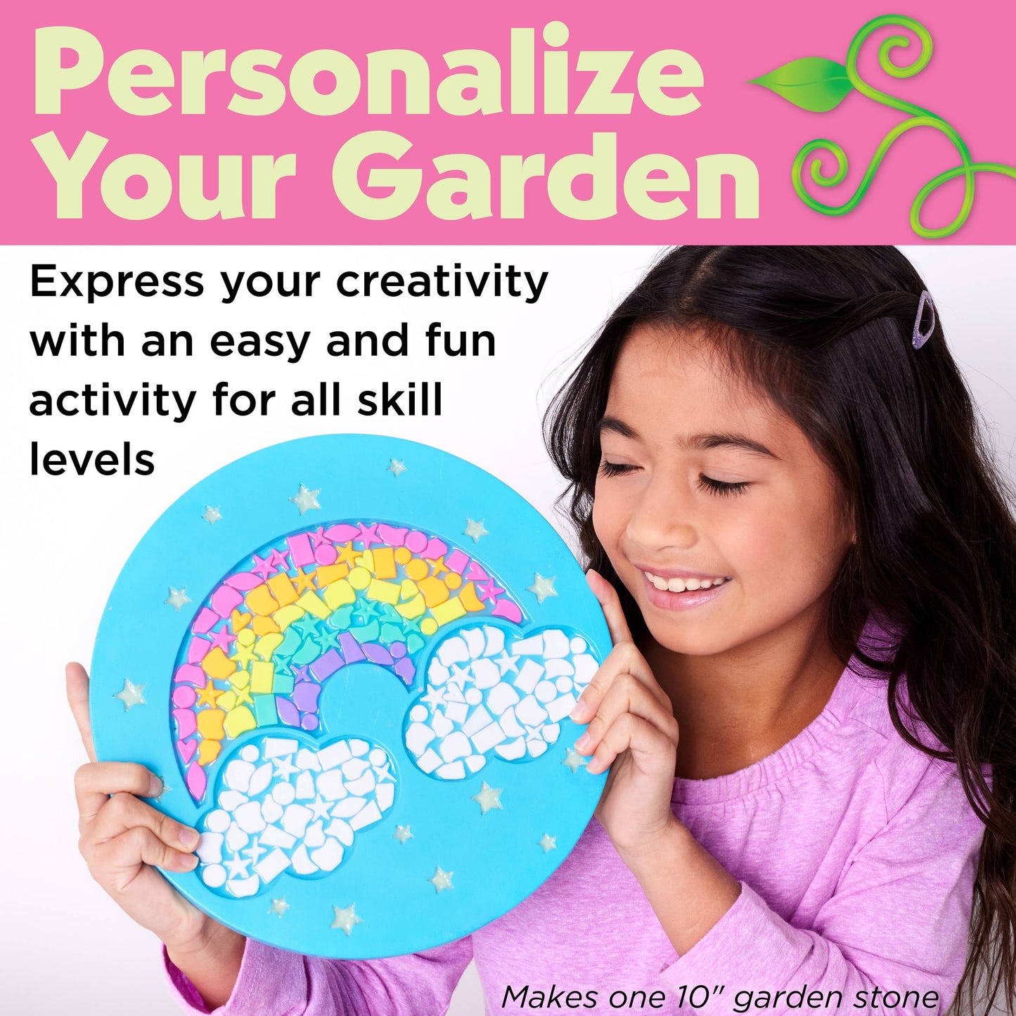 Make a Garden Stone - DIY Resin Craft Kit for Kids