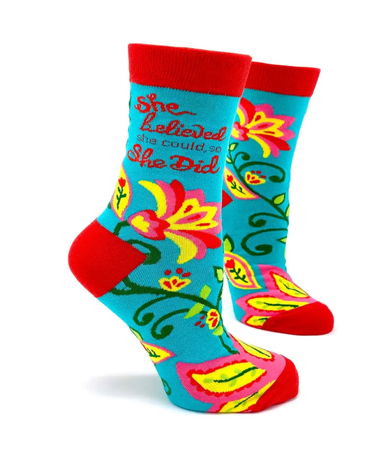 SHE BELIEVED SOCKS