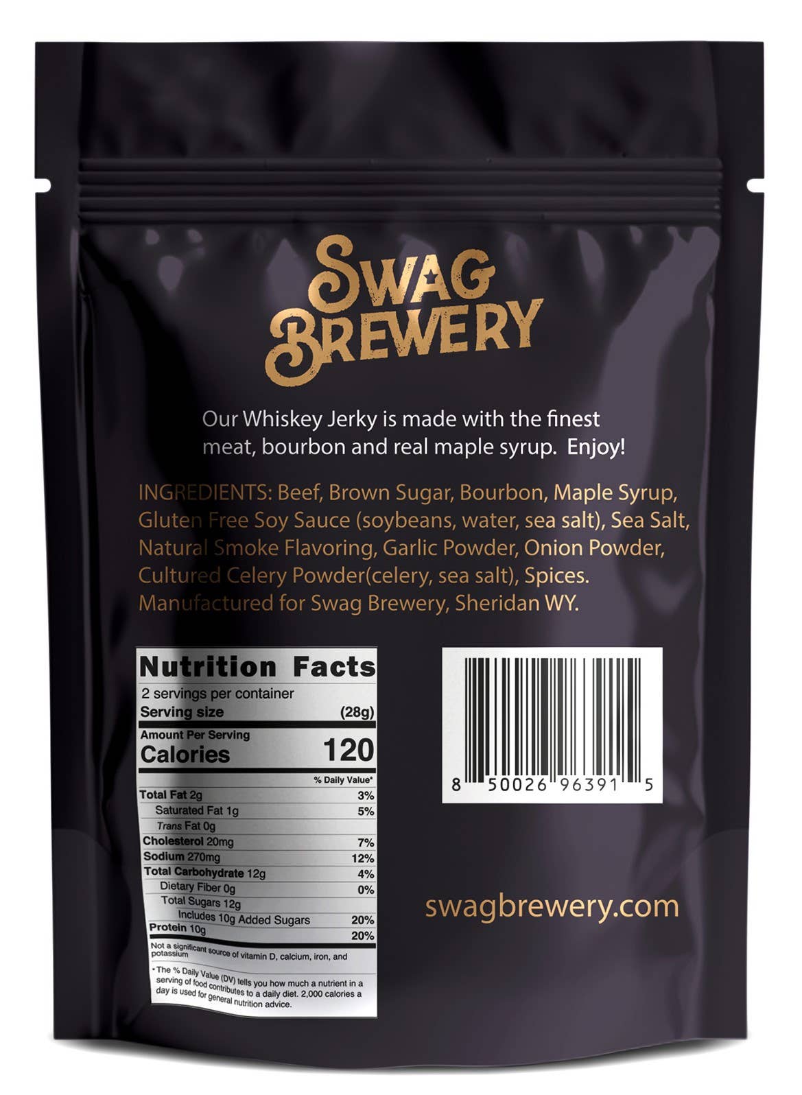 Whiskey Jerky - Gourmet Gift for Whiskey Lovers