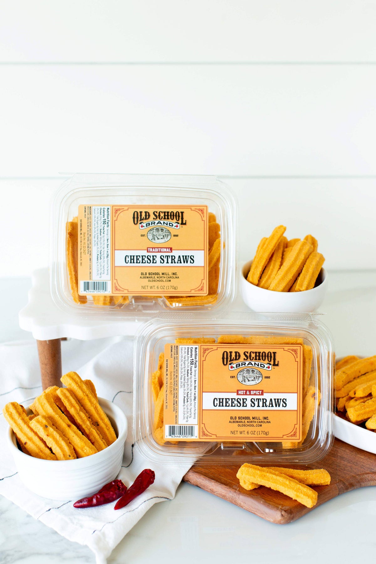 Hot & Spicy Cheese Straws