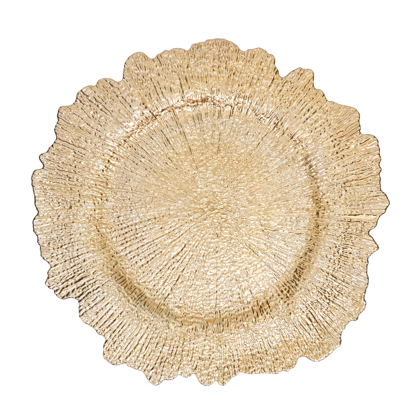 Radiant Elegance Starburst Charger Plates