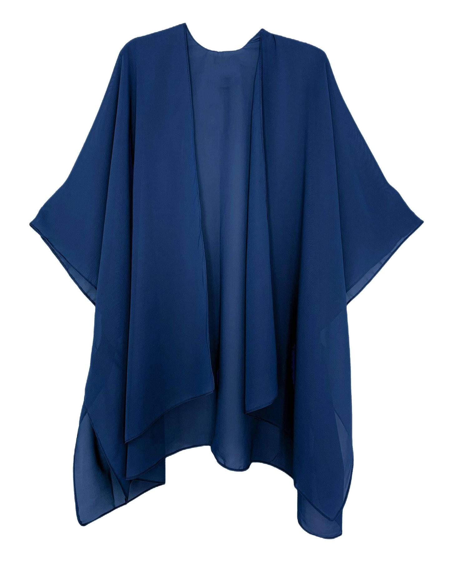 24 Colors--JC071034 Solid Color Lightweight Cover-Up/Kimono