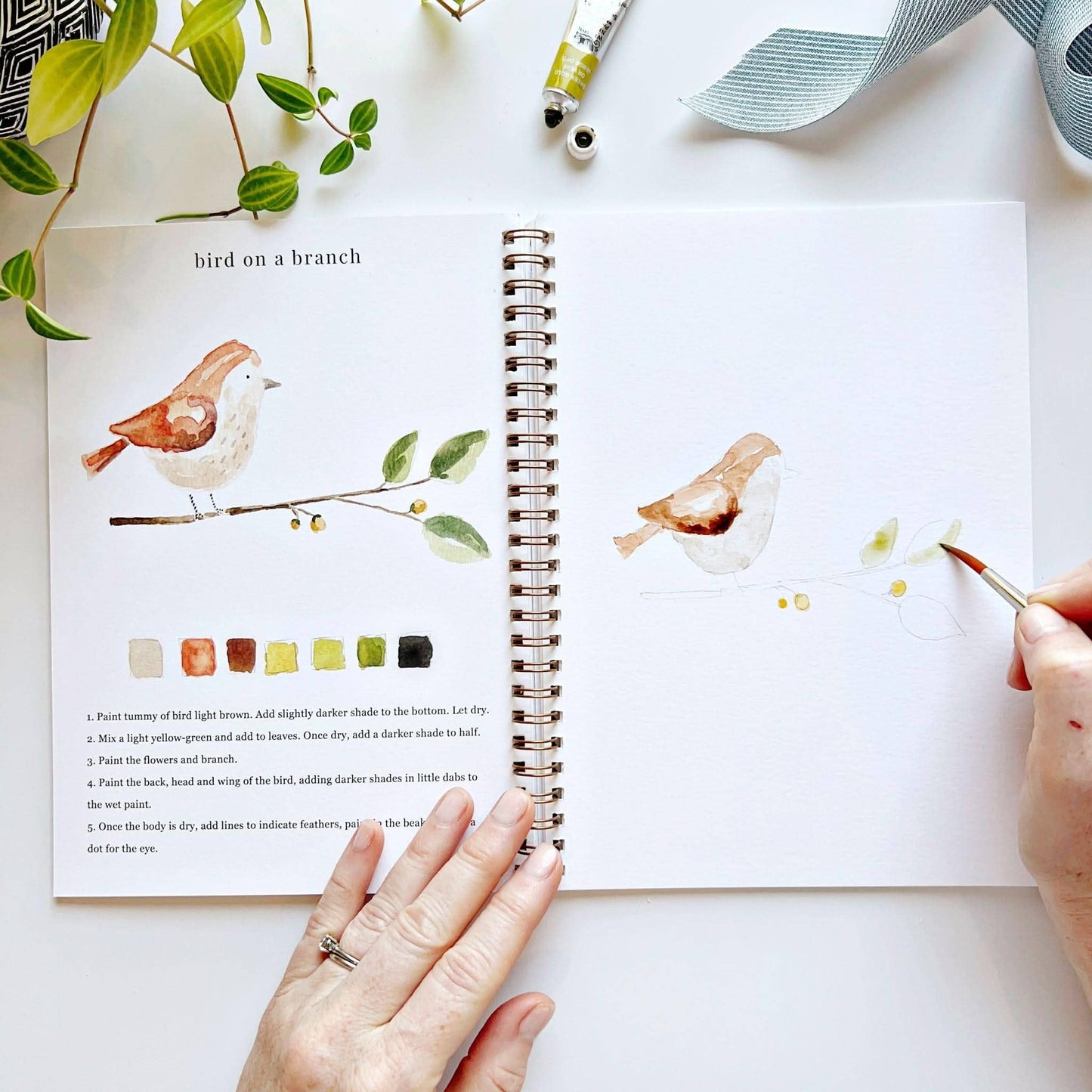 watercolor workbook