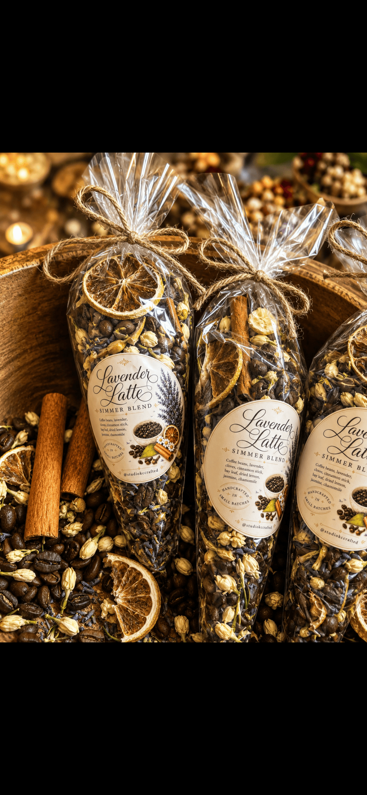 Lavender Latte Simmer Blend, Coffee House Scent, cozy fall,