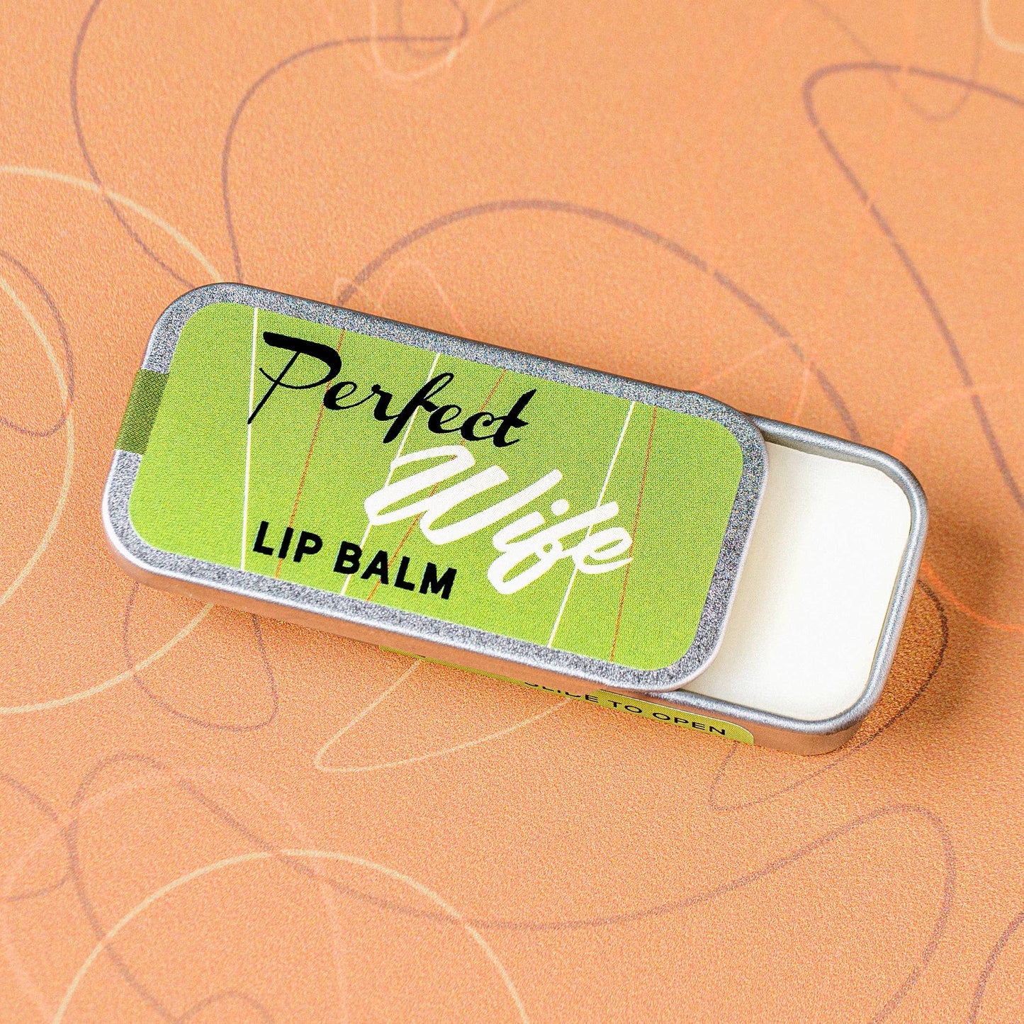 Perfect Wife Lip Balm | Funny Old School Tin