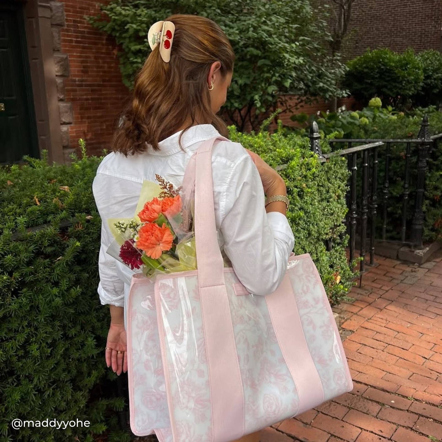 Case-Mate Jelly Tote Shoulder Bag Ballet Pink Afternoon Rosé