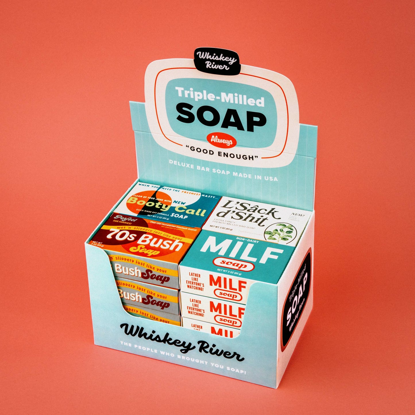 MILF Triple Milled Boxed Bar Soap| Funny Soap | Mother's Day