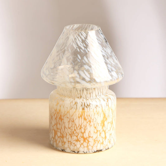Dreamy Splutter Scented Wax Candle- White
