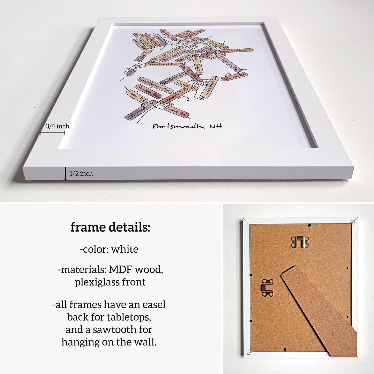 Street Map Print -