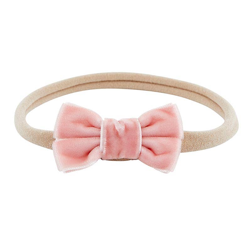 Fancy Bow Headband - Pink -  Set of 2