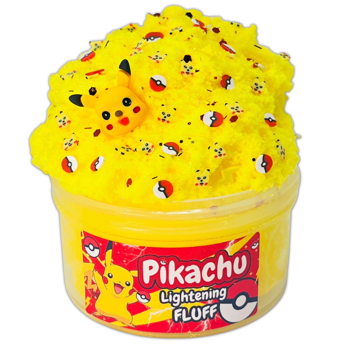 "Pikachu Lightning Fluff" Pokemon Cloud Slime