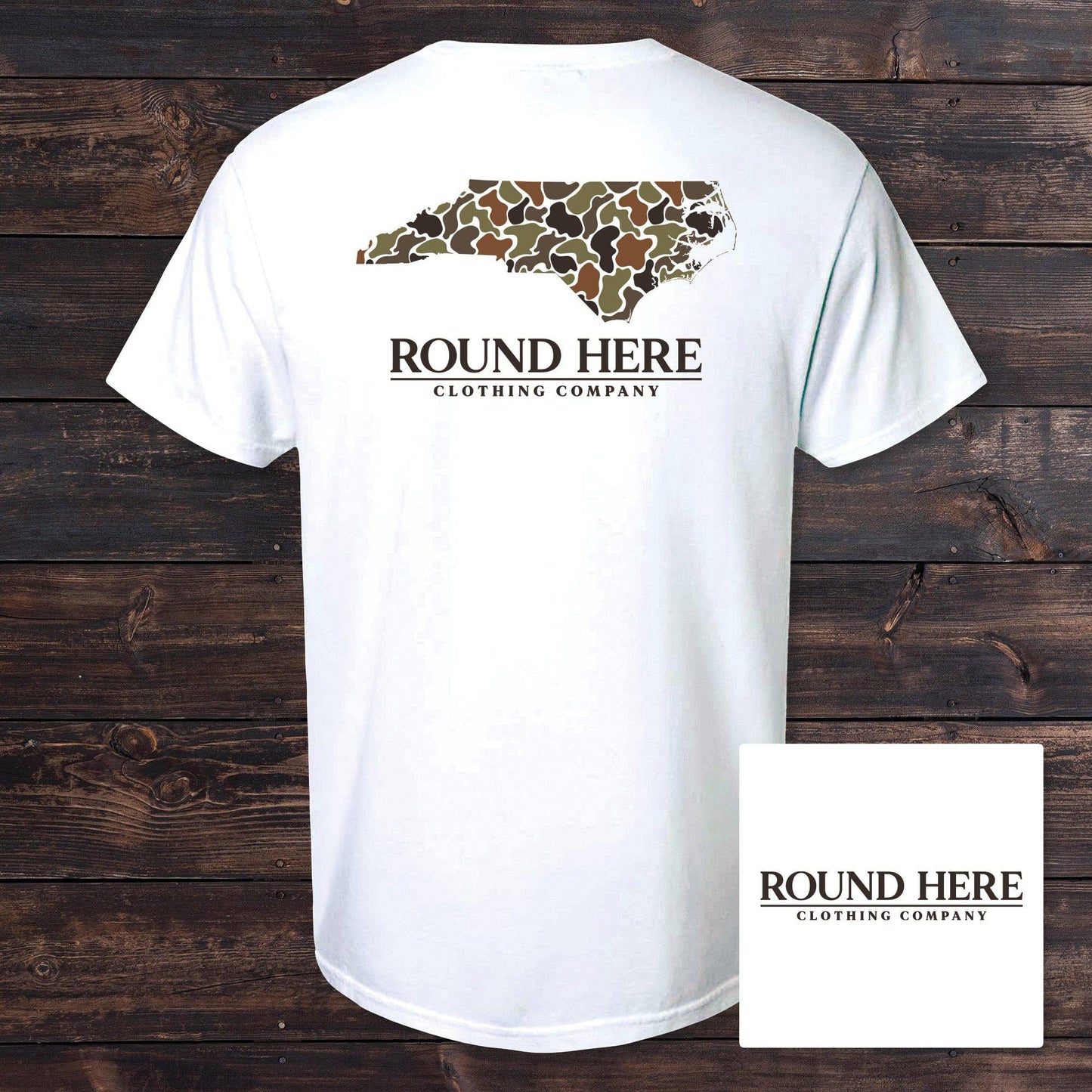 'Round Here Clothing NC Camo
