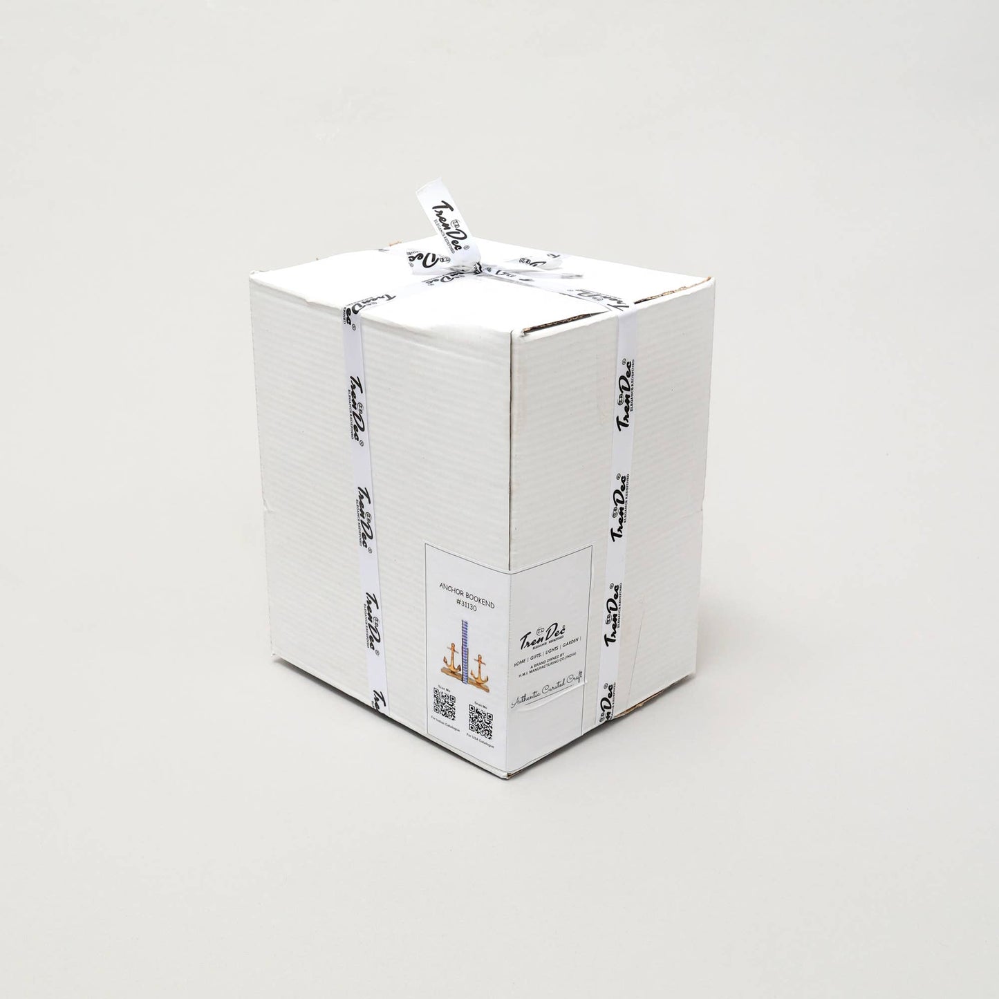 Decorative Aluminium Anchor Bookend-Tabletop Object