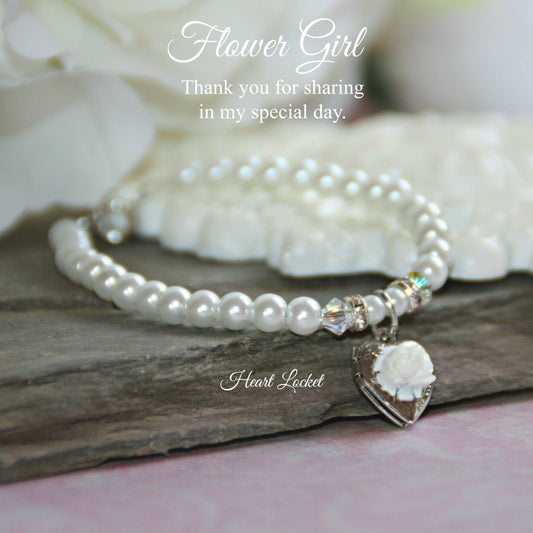 Flower Girl Wedding Bracelet Toddler Size