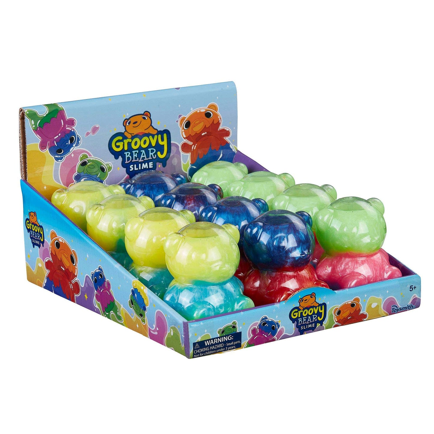 Groovy Bear Slime, Assorted