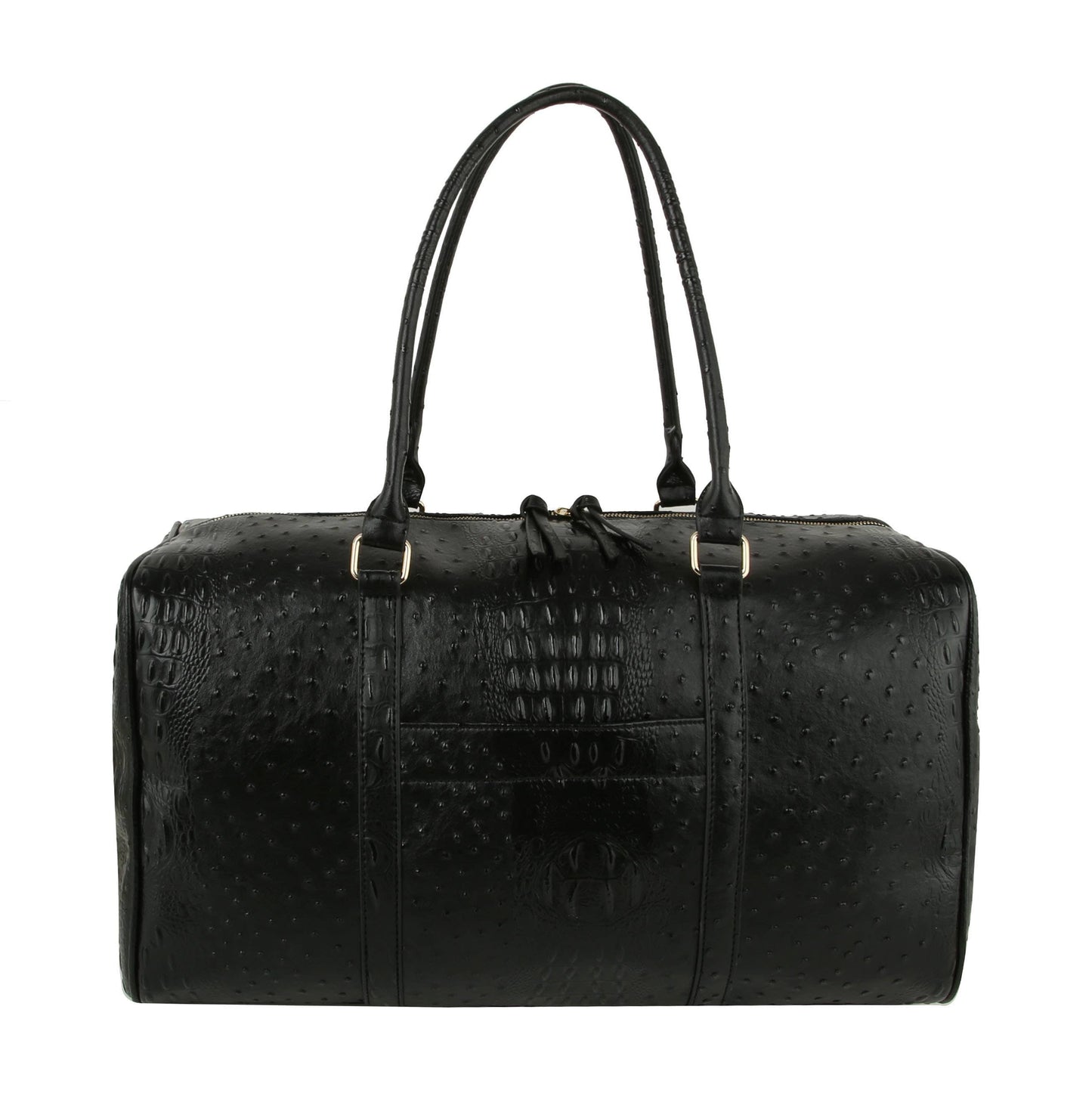 Ostrich Croc Duffle Bag
